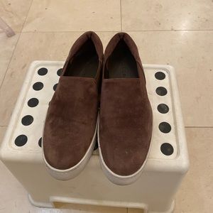 Vince suede brown flats